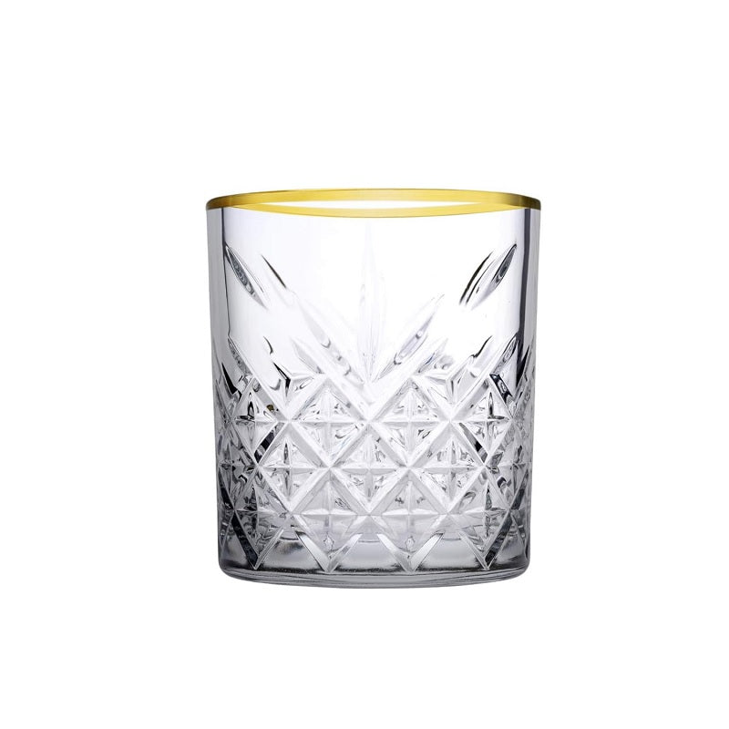 Pasabahce "TIMELESS" GOLD Trinkgläser 345ml
