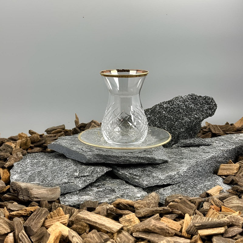 Pasabahce "TIMELESS" GOLD Teegläser Set