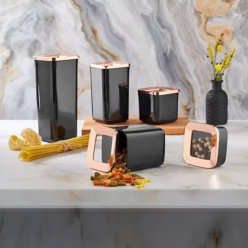 VIP AHMET "QUADRAT" contenitori portaoggetti set 5 pezzi