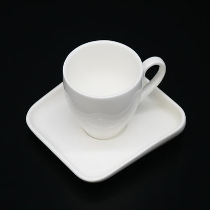 ACAR "BIANCA" ensemble de tasses à expresso/moka 12 pièces