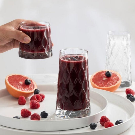 Pasabahce "LEAFY" Trinkgläser 345ml