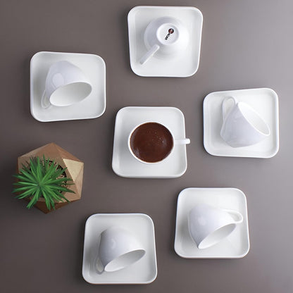 ACAR "BIANCA" ensemble de tasses à expresso/moka 12 pièces