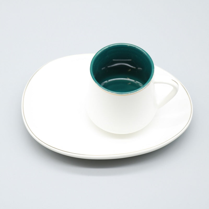 ACAR "MARS" ensemble de tasses à expresso/moka blanc