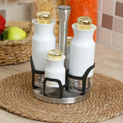 Set Dispenser Olio &amp; Aceto AROW "LADY".