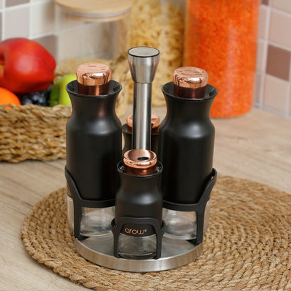 Set Dispenser Olio &amp; Aceto AROW "LADY".